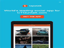 Tablet Screenshot of ctguntalk.com